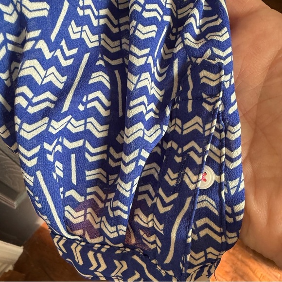 Anthropologie HD in Paris Kaveri Henley Top Size 6 - Picture 11 of 12